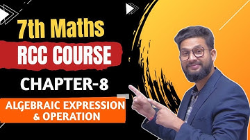 7th Maths Revision Crash Course | Chapter 8 | Algebraic Expression & Operation |