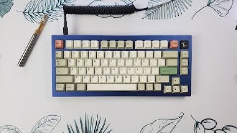 Keychron Q1 with Phantom Blues! CLICK CLICK CLICK Typing ASMR Sound Test