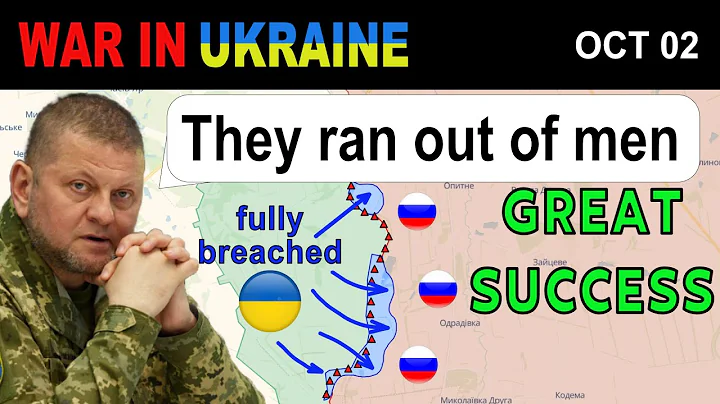 02 Oct: FORWARD! Ukrainians BREACH RUSSIAN DEFENSE SOUTH OF BAKHMUT | War in Ukraine Explained - DayDayNews