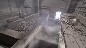 Wall-mounted fog cannon HE15-R: The perfect dedusting solution for slag unloading