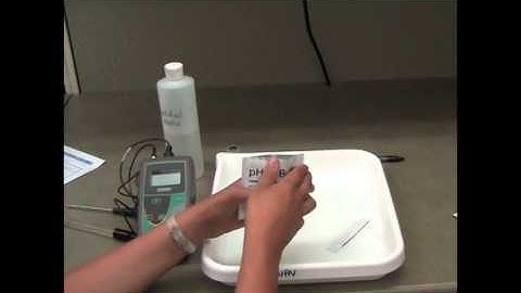 pH Meter Calibration Oakton Acorn 5+