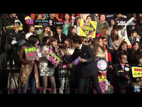 생방송 도중 본심 나온 박봄 (응원하는 사람은 사실 없...)
