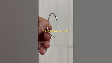 Mẫu lưỡi câu thái lan, bán lưỡi câu hàng vip, #caucaloc , #luoicau , #anhbaythep