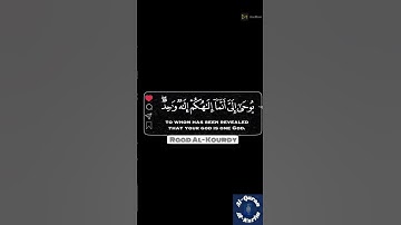 قل إنما أنا بشر مثلكم للقارئ رعد الكردي