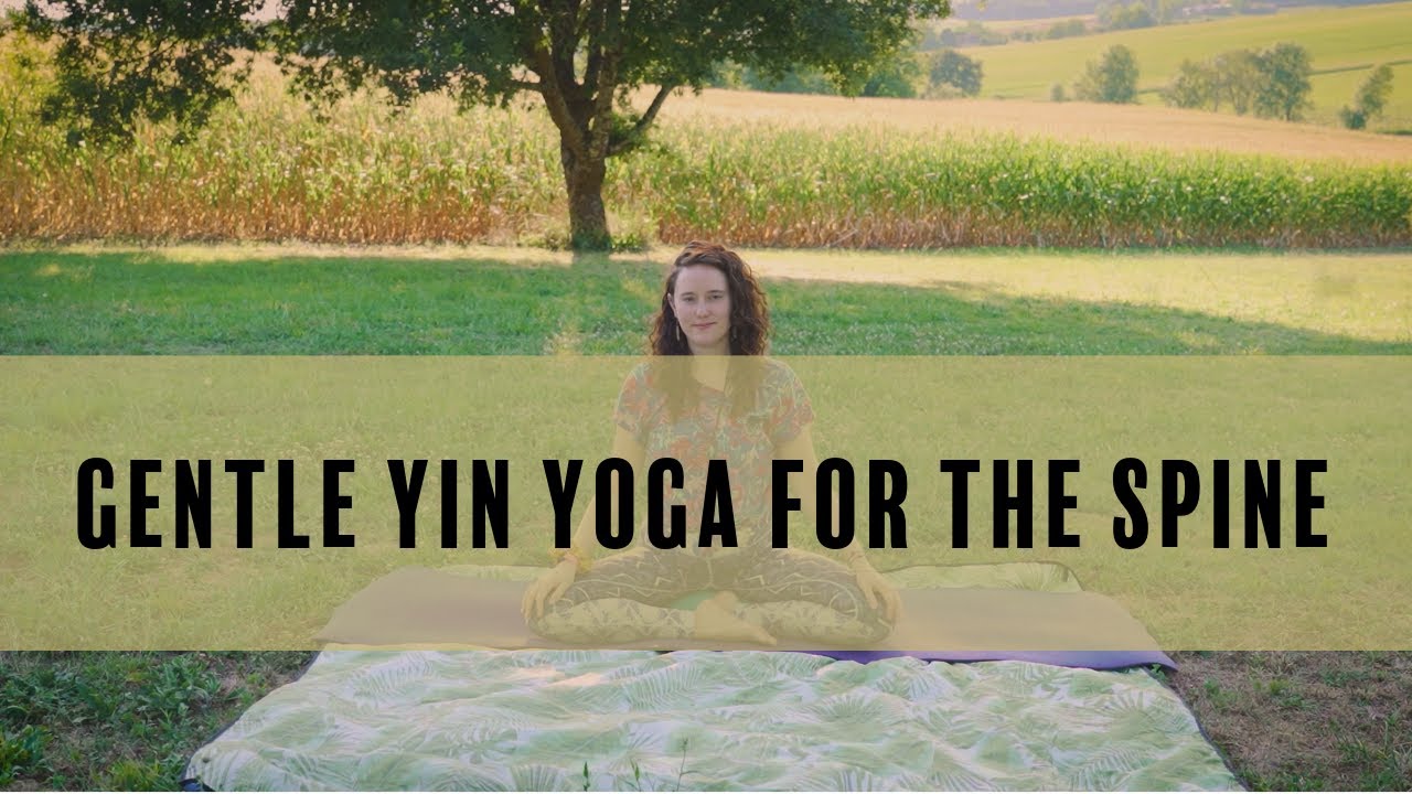 Yin Yoga for the Spine [No Music] [Gentle Relaxation] - YouTube