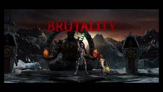 Mk11 nightwolf BRUTALITY 😈 on Hellspawn scorpion 🔥🔥