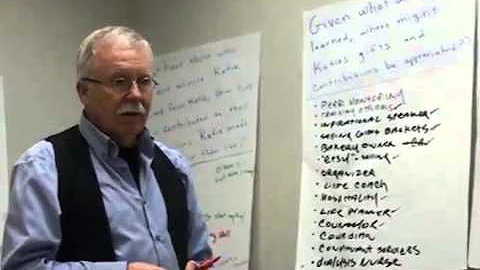 Michael Smull  Person Centered Planning Session
