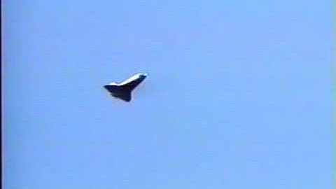 1/72 Space Shuttle Model  Test Flight, October 1998, #3