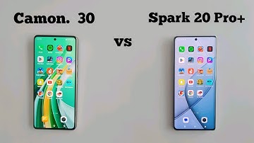 Tecno Camon 30 vs Spark 20 Pro + || Speed Test