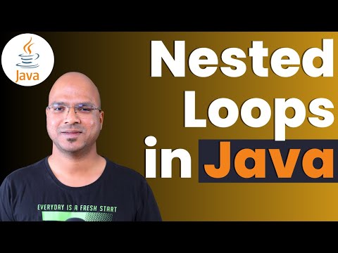Video: Si funksionojnë sythet e nested for në Java?