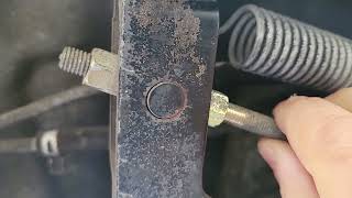 How to adjust parking brake correctly on a 1993 Toyota Pickup