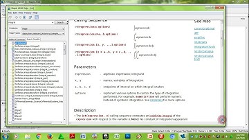 Video Tutorial Belajar Cara Penggunaan Aplikasi Maple untuk Materi Integral