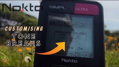 Nokta Simplex Ultra | Customizing Tones And Breaks | #simplexultra