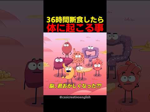 36時間断食したら体に起こる事