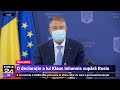 O declarație a lui Klaus Iohannis supără Rusia