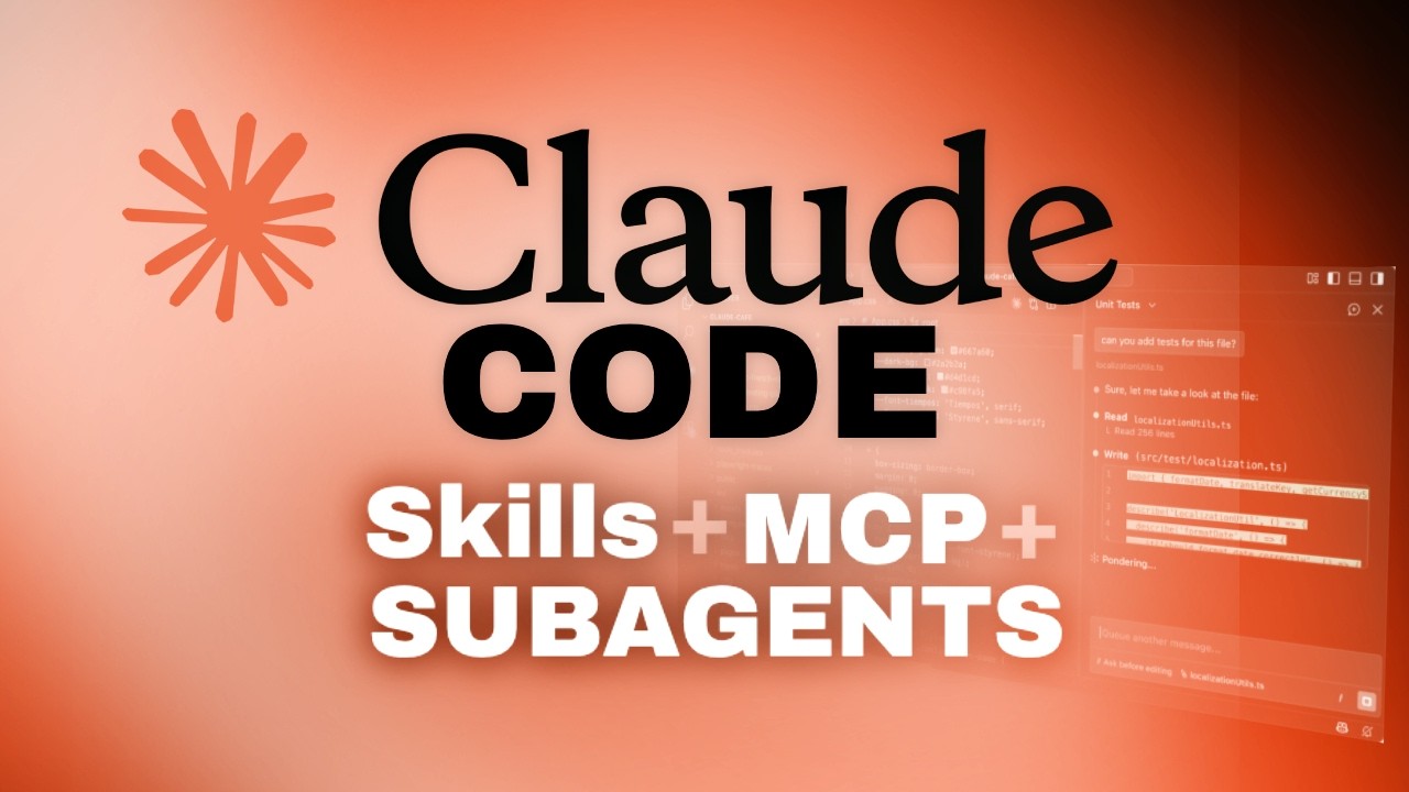 Μάθε να Παίζεις το Claude Code στα Δάχτυλα | MCP, Subagents & Skills ...