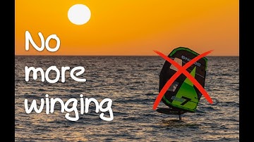 Why I basically stopped wing foiling.