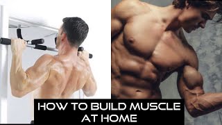 How To Build Muscle At Home