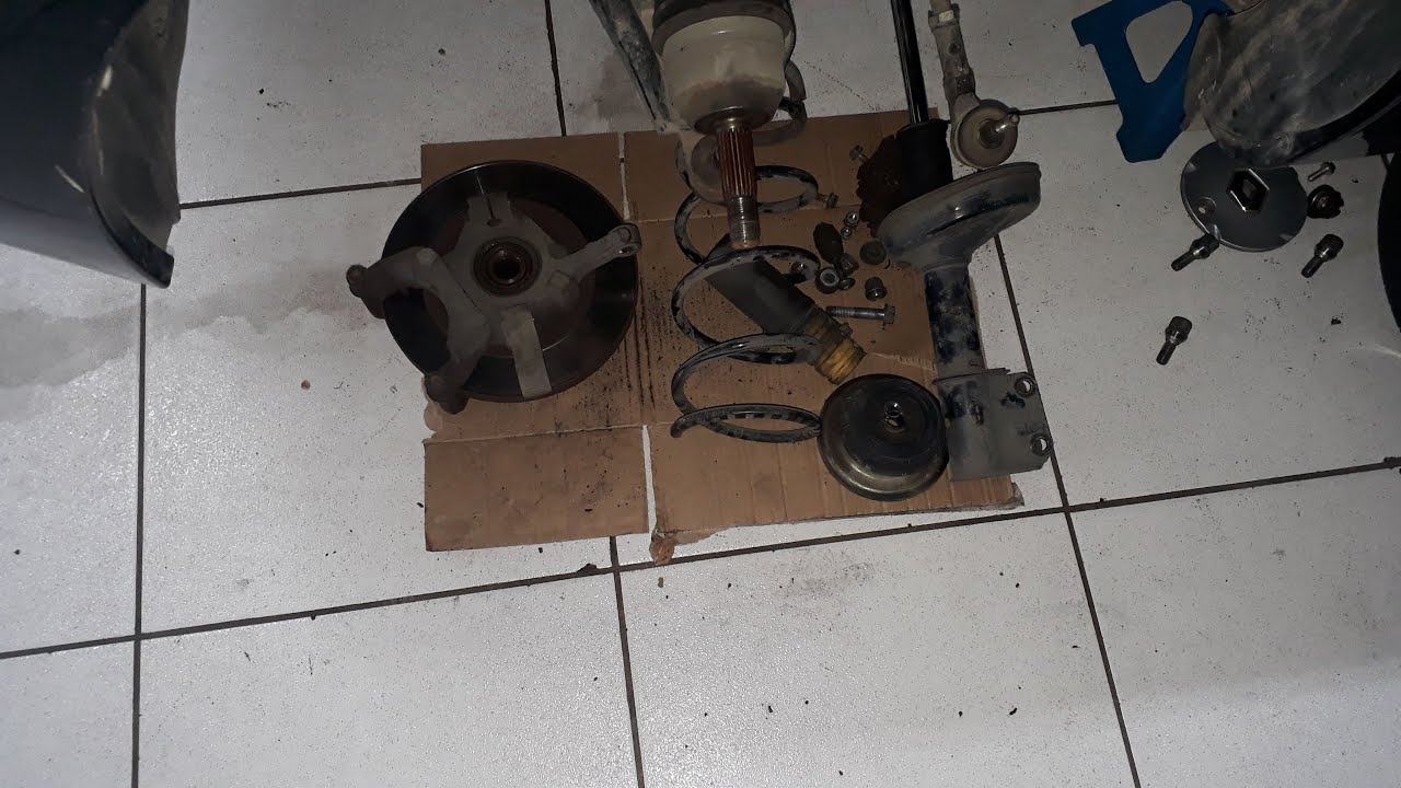 RENAULT CLIO 2004 REVISÃO TOP DE SUSPENSÃO DIANTEIRA