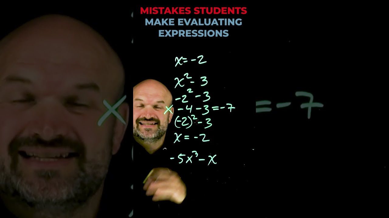 Mistakes Students Evaluating Expressions