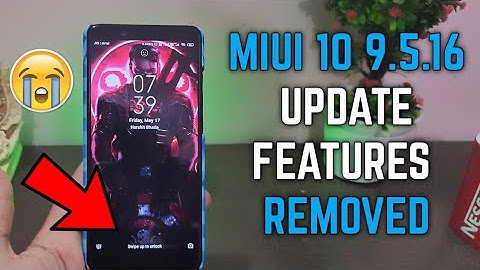 MIUI 10 9.5.16 Beta Update | New Wallpaper Carousel | Redmi Note 5 Pro | Charging Info Feature Gone