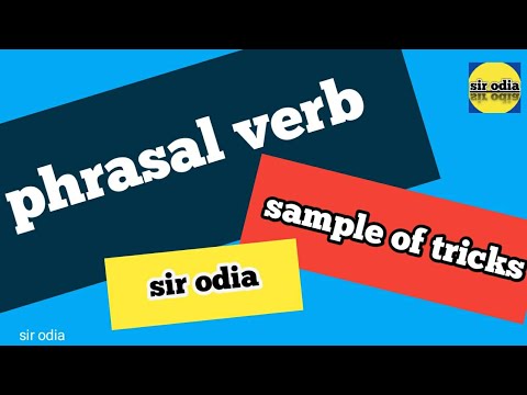 Video: Hur Man Lär Sig Frasalverb