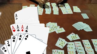 VAMOS PRA MAIS UM JOGO DE TRANCA  DUELO E ENTRETERIMENTO GARANTIDO #baralho #canastra #cacheta screenshot 5