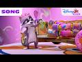 RoboGobo "Vroom Vrom Go Raccoon" Song! 🦝🎵  | @disneyjr