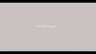 Video thumbnail of "Hope Tala - Is It Enough (Official Lyric Video)"