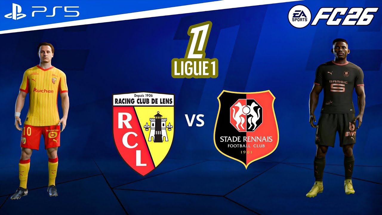 FC 26 - Lens vs Rennes | Ligue 1 25/26 Full Match [PS5™]