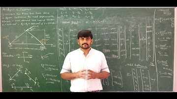 Lecture 8 - Numerical problem on analysis of truss #2 - Module 2 - FEA by GURUDATT.H.M