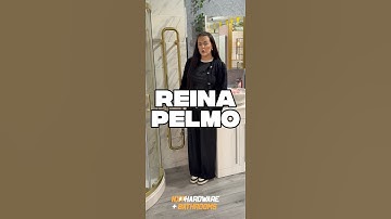 Reina Pelmo Brushed Brass Electric Towel Radiator #BrushedBrass #homedecor
