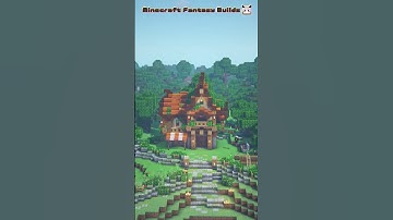 Minecraft | How to Build a Storage House #shorts