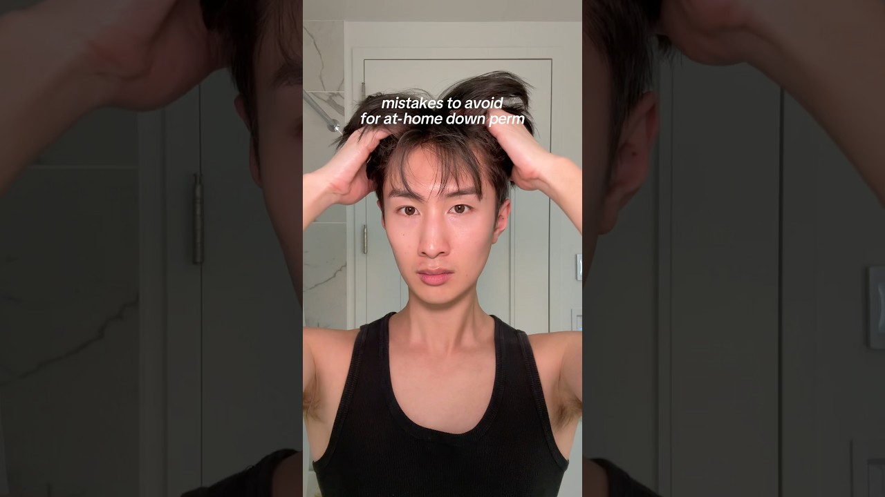 Avoid these mistakes when doing a down perm!