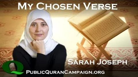 My Chosen Verse with Sarah Joseph