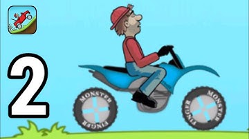 Hill Climb Racing - Gameplay Walkthrough Part 2 | Motocross Bike (Android, iOS) | GAMING Kid