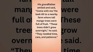 The Magic of Patience #Patience #Motivation #LifeLesson #ShortStory #Inspiration #Success