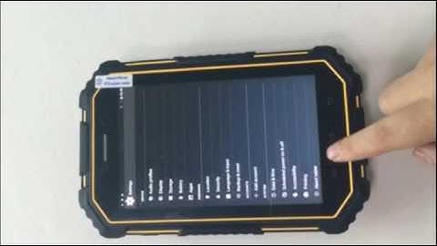 Highton HV2 7 inch 4G Rugged Tablets 4G Embedded Industrial tablet pc computer Toughpad