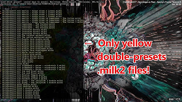 MilkDrop Tutorial1 : how to install MilkDrop3 + basic keys you must know!