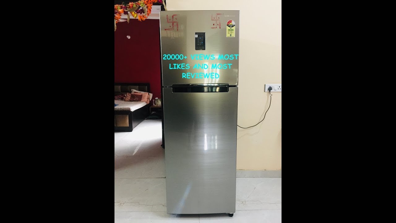 samsung 345 l 3 star frost free double door refrigerator