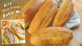 HOW TO MAKE BANH MI | VIETNAMESE BAGUETTE BY HAND