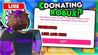 🔴LIVE: 💸REAL LIVE, 500 Robux Wheel Spinner In Pls Donate + Donation Race!💸| Road To 2.2M Raised screenshot 5