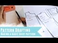 Drafting a shirt pattern to fit your doll