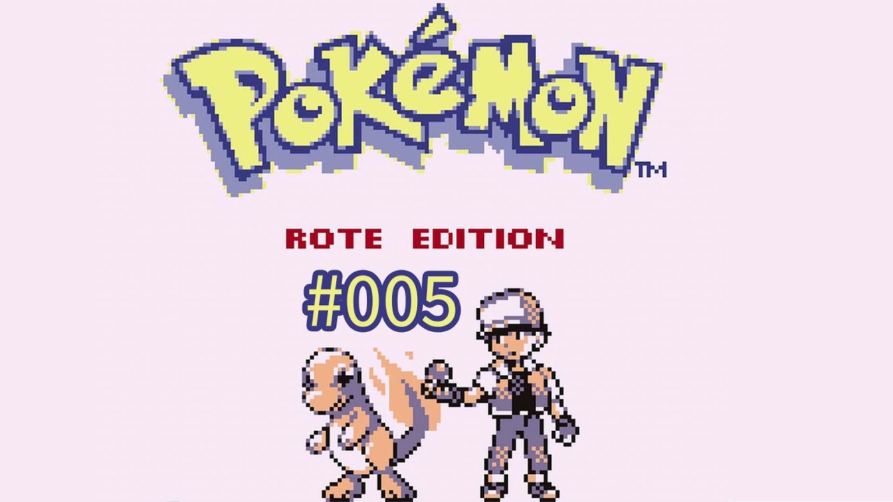 Pokémon rote Edition [GameBoy] - #005 - Mondberg [Longplay] - YouTube