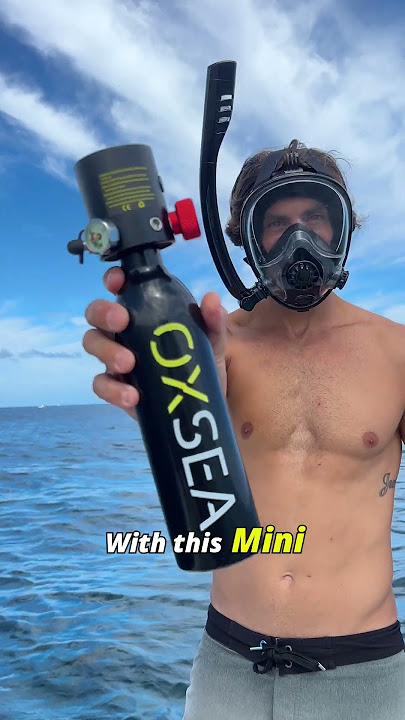 OXSEA Mini Diving Tank and the OXAIR Full Face Mask