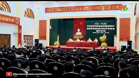 Ứng cử viên ĐBQH khóa XV, đơn vị bầu cử số 1 tiếp xúc cử tri huyện Nho Quan.