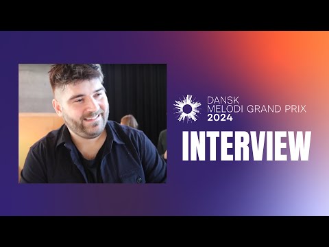 Janus Wiberg interview - I Need Your Love (Dansk Melodi Grand Prix 2024 pressemøde)