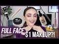 TESTING $1 MAKEUP!!! AND OMG!!!! | ShopMissA Haul / GRWM