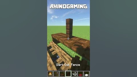 Picnic Table Build For Your Minecraft World! #shorts