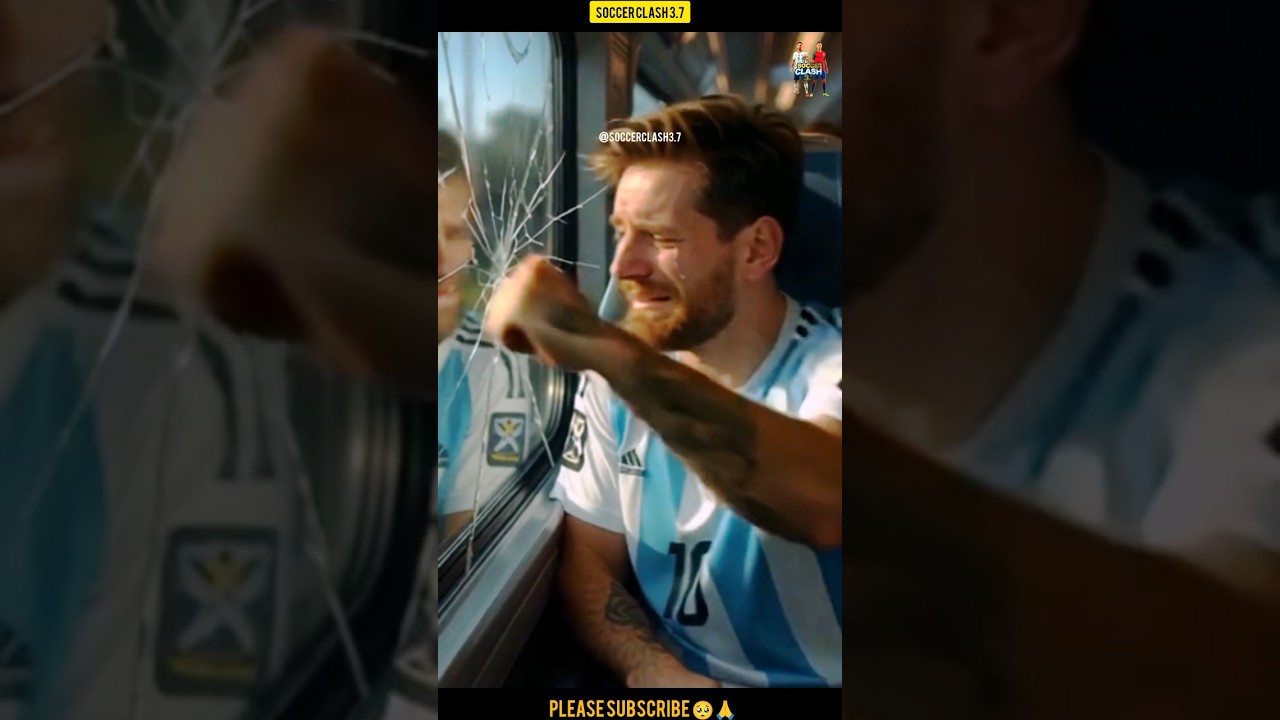 💔 When Ronaldo Said Goodbye to Messi The Most Emotional Football Story Ever 8k realistic😢⚽ #soccer